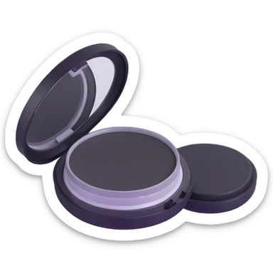 compact powder with a gauge or meter sticker