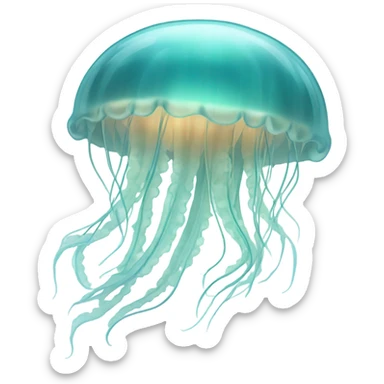 Jellyfish sticker