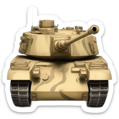 Tiger h2 tank sticker