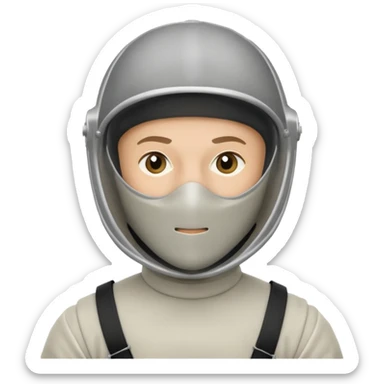 fencing sportsman sticker