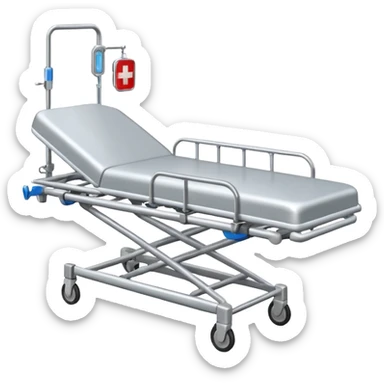 ambulance stretcher sticker