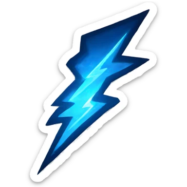 lightning sticker