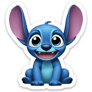 Stitch sticker