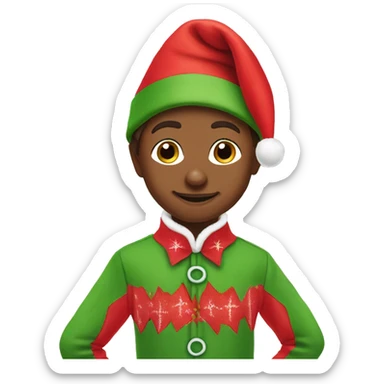 Elf on the shelf￼ sticker
