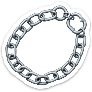 broken chain sticker