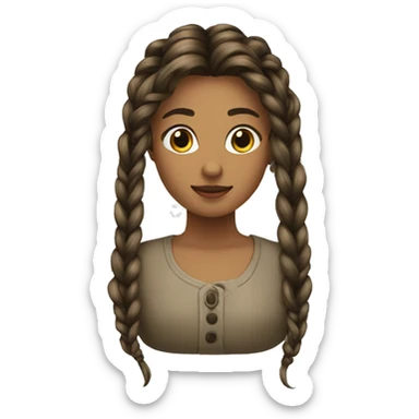 Renoi tresse sticker