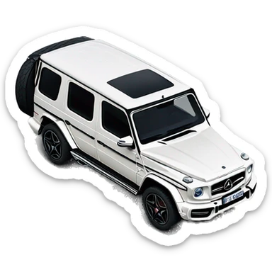 Mercedes amg g63 sticker