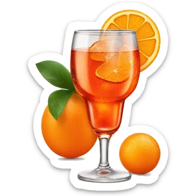 an Aperol Spritz cocktail  sticker