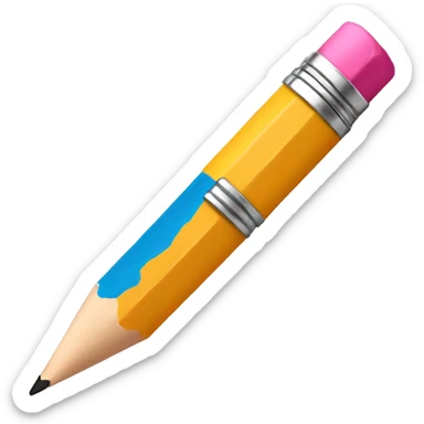 pencil sticker