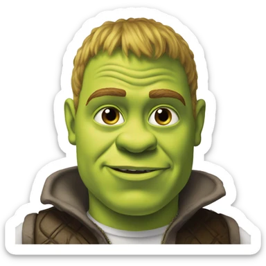 Shrek, Versace sticker