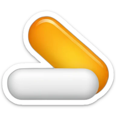 vitamine tablets sticker