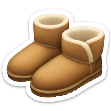 UGG slippers  sticker