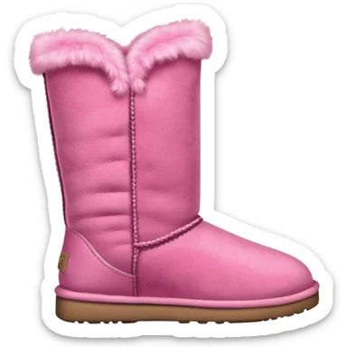 Pink ugg sticker