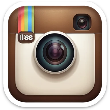 Instagram logo sticker