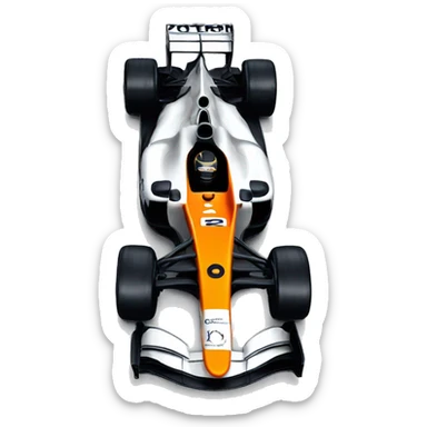 formula 1 car Mclaren sticker