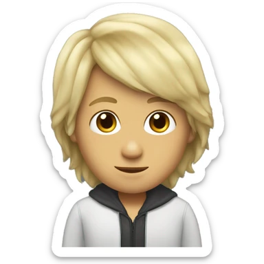 Fin de fin y jacke sticker