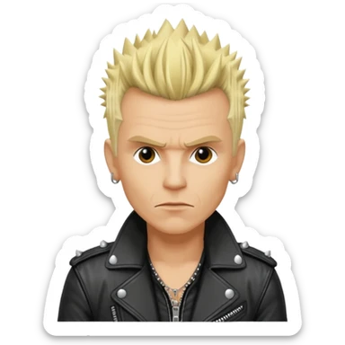 Billy Idol sticker