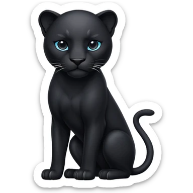 panther alternate pose sticker