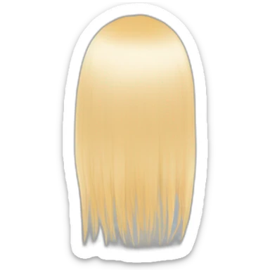 schematic hair follicle, anatomic illustration sticker