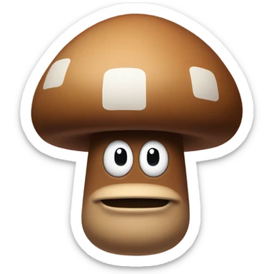 super mario bros goompa sticker