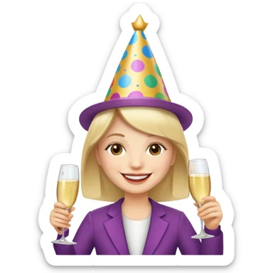 50th birthday sticker