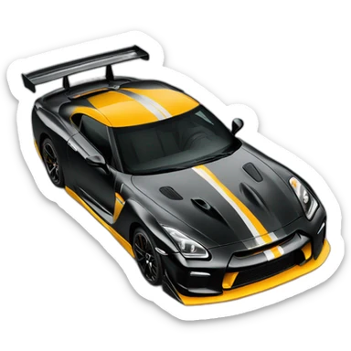 Naissan gtr  sticker