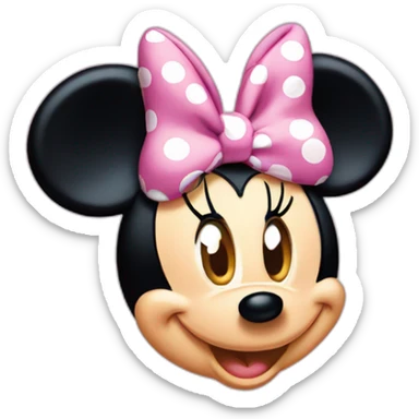 minnie mouse sticker