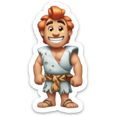 The Flintstones fred sticker