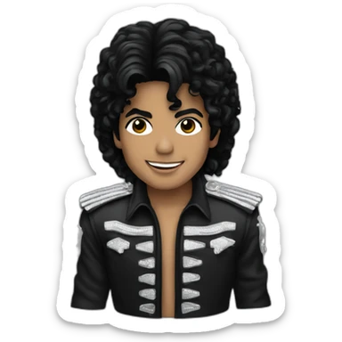 michael jackson bad sticker