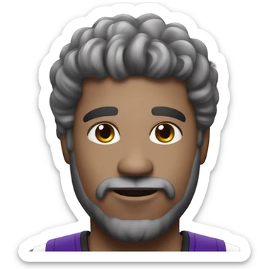 create me a emoji for the sacramento kings purple laser beam sticker