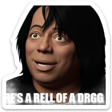 happy boy with black hair sticker