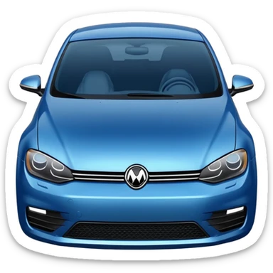 Mk7 bleu sticker