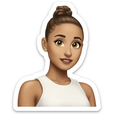Hyper Realistic - Ariana Grande photo  sticker
