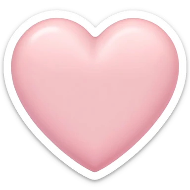 Cœur pastel sticker
