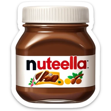 nuttella sticker