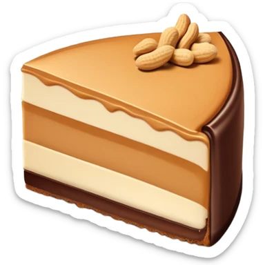 Peanut butter chocolate cheesecake  sticker