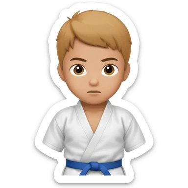 judo kid sticker
