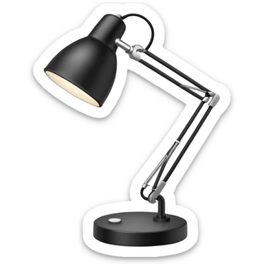 study lamp sticker