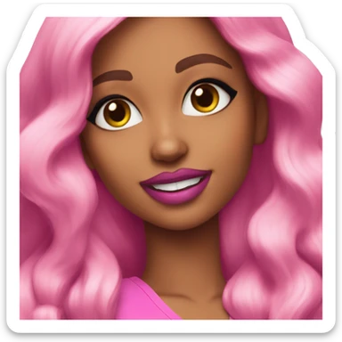 Malibu Barbie energy sticker