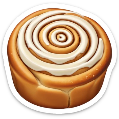 Rol de canela sticker