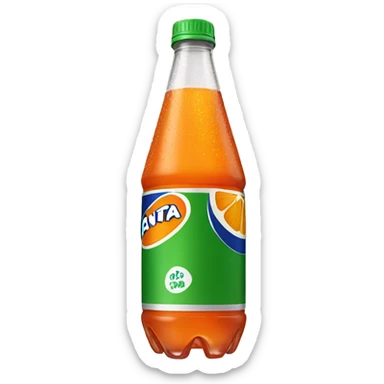 fanta bottle sprite sticker