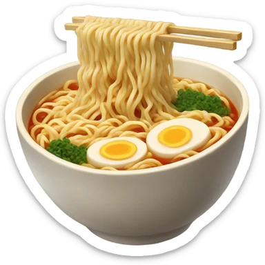 Ramen sticker