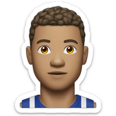 Mbappé-qui-joue-à-la-playstation4 sticker