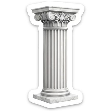 greek Pillar sticker