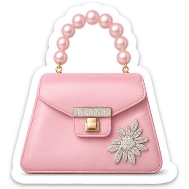 pink, glamorous and stylish object sticker