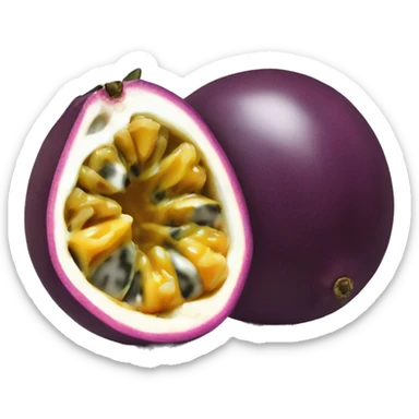 passion fruit without leaf sticker