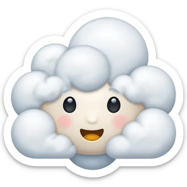 cloud sticker