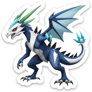 Scyther-Silvally-Kyurem-fusion, full body sticker