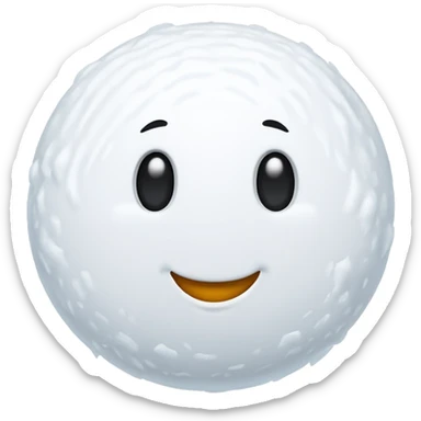 snowball sticker