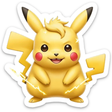 Pikachu sticker